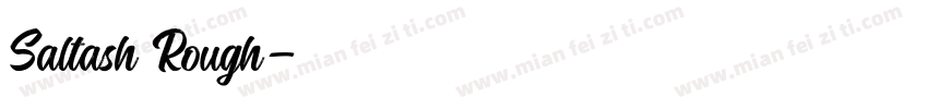 Saltash Rough字体转换